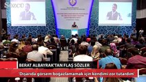 Berat Albayrak'tan flaş sözler