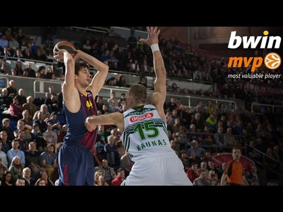 Top 16 Round 5 bwin MVP: Ante Tomic, FC Barcelona