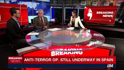 i24NEWS DESK | Anti-terror op.still underway in Spain | Friday, August 18th 2017