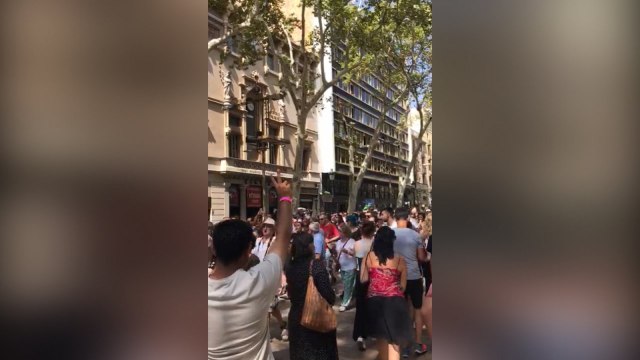Mass demonstrations and vigils in Barcelona following terror attack