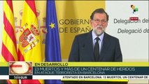 Rajoy decreta 3 días de luto en toda España por atentado terrorista