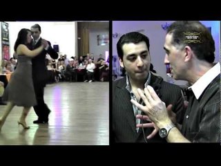 Facundo y Paola Exhibición con entrevista Campeones salon 2012