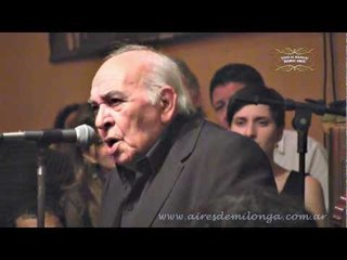 Tango con Alberto Podestá en milonga Parakultural, Salon Caning