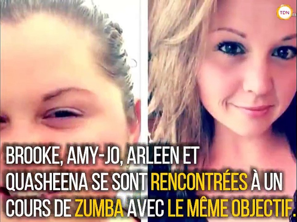 Elles perdent 190 kilos à elles 4 en se motivant et en faisant de la zumba