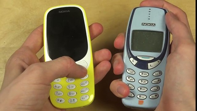 Nokia 3310 2017 vs. Old Nokia 3310 - Which Is Faster