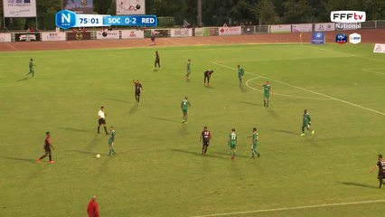 Carton Jaune pour le joueur du Red Star sur cette faute