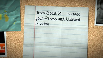 Testo Boost X - Make your Body Powerful