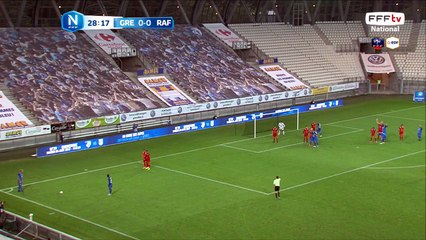 Coup franc bien tiré