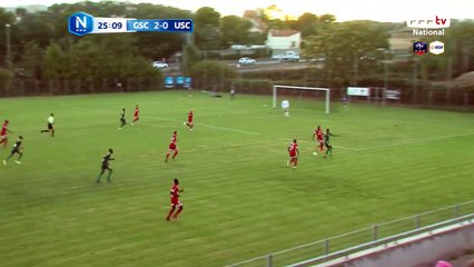 Belle action qui passe au dessus