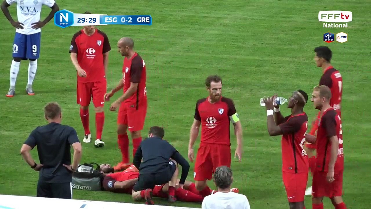 Blessure sur gros tacle