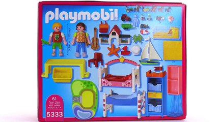 Et garçon fille chambre Ensemble Playmobil 5333