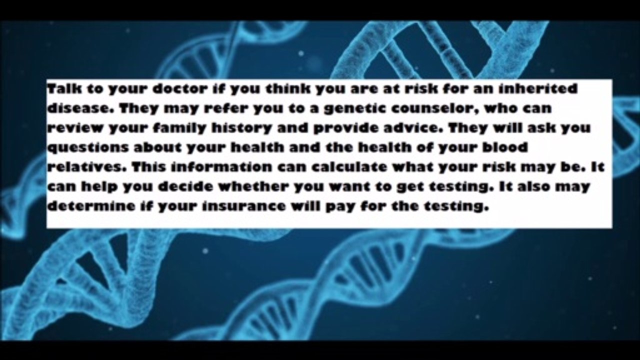 Genetic Testing For Your Family