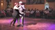 Mingo Pugliese y Gachi Ferrari en milonga Salon Caning. Tango en Buenos Aires