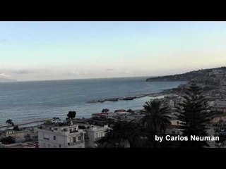 Napoli, Italia, Volcan Vesubio y la Isla de Capri