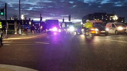 Mark Webber takes to the streets of London in the Porsche 919