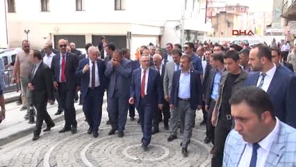 Bayburt Bakanlar Özhaseki ve Ağbal'dan Bayburt'ta İnceleme