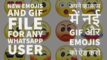 New Emojis And GIF File For Any Whatsapp User - Amazing Animated Emojis For Whatsapp