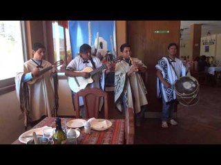 Original música del altiplano, por una banda Humahuaca, Jujuy, Argentina