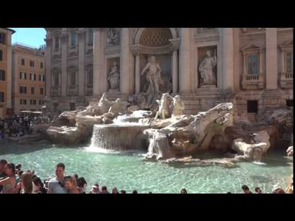 Fontana di Trevi, la famosa fuente de Roma Italia
