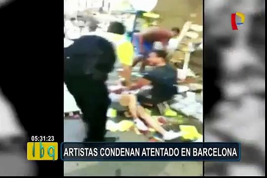 Artistas y músicos se pronuncian sobre atentado en Barcelona