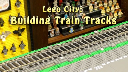 How To Build A Huge Lego Train Track for a Lego City!