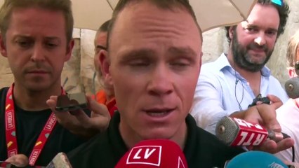 La Vuelta 2017 - Chris Froome : "J'aime cette course on verra si je peux la gagner"