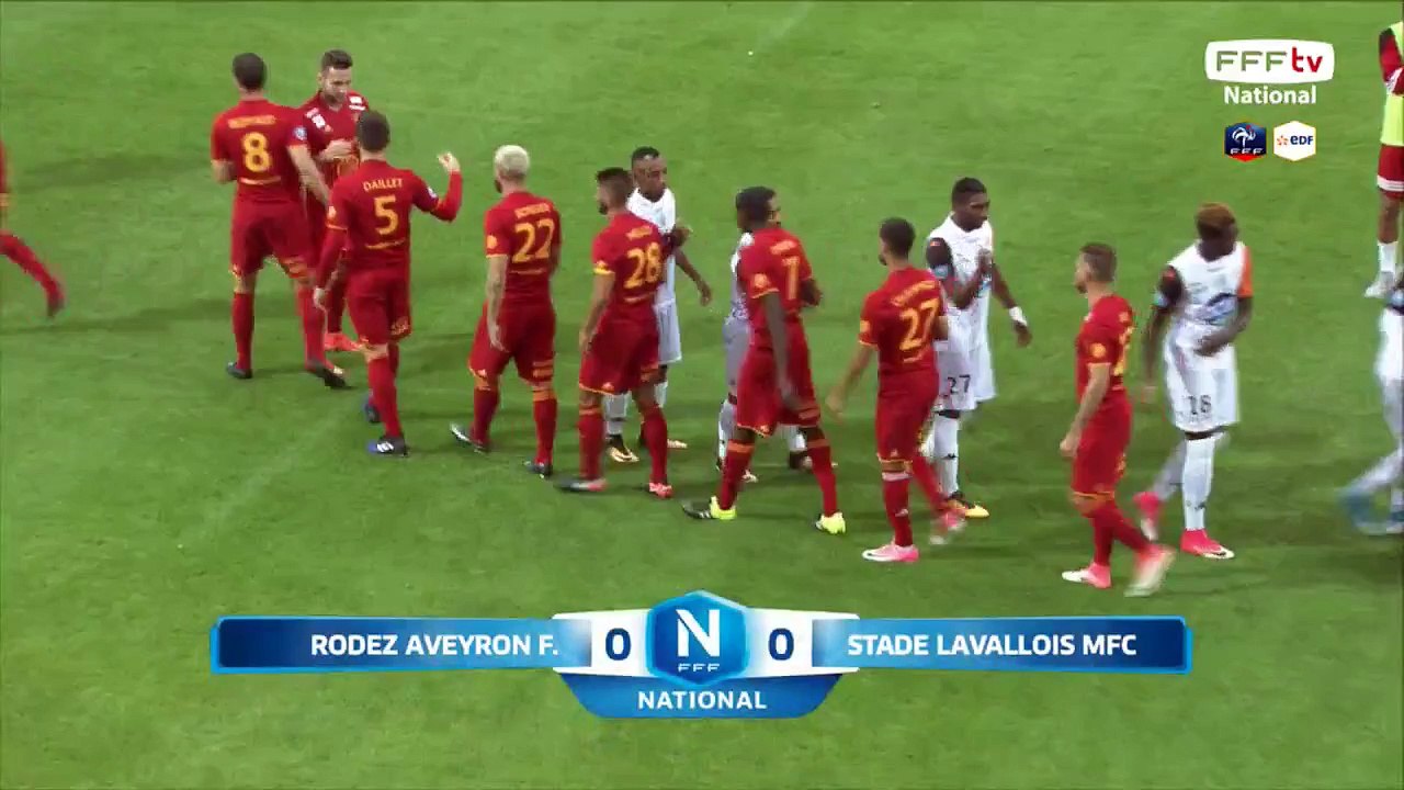 Vendredi 18/08/2017 à 19h45 - Rodez Aveyron F. - Stade Lavallois - J3
