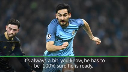 Gundogan edging towards Man City comeback - Guardiola