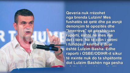 Patozi: Qeveria nuk rrëzohet nga brenda Lulzim