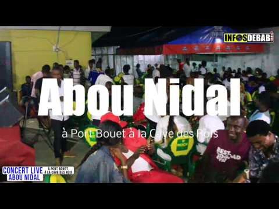 Extrait du concert live d'Abou NIDAL a Port Bouet