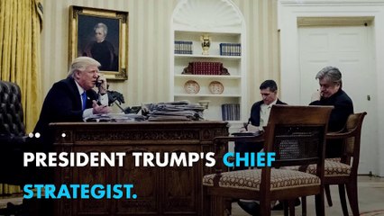 Steve Bannon out as White House chief strategist