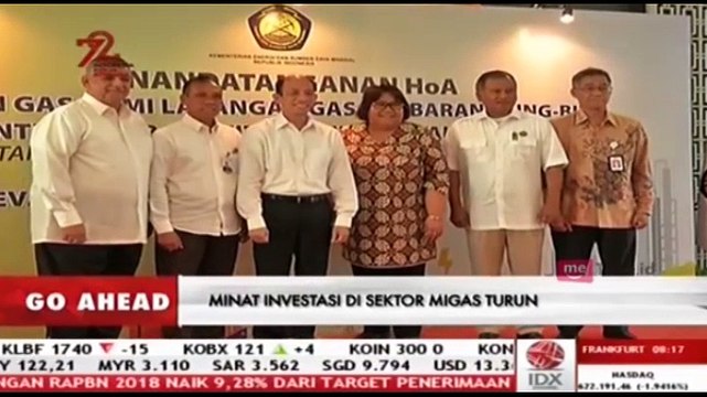 Minat Investasi di Sektor Migas Turun