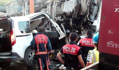 İstanbul'da Beton Mikseri Dehşeti: 1 Ölü, 7 Yaralı