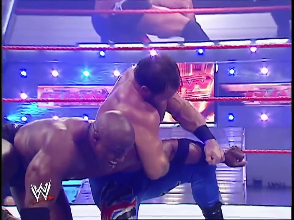 Bobby Lashley vs Chris benoit (Raw 2007)Part.2