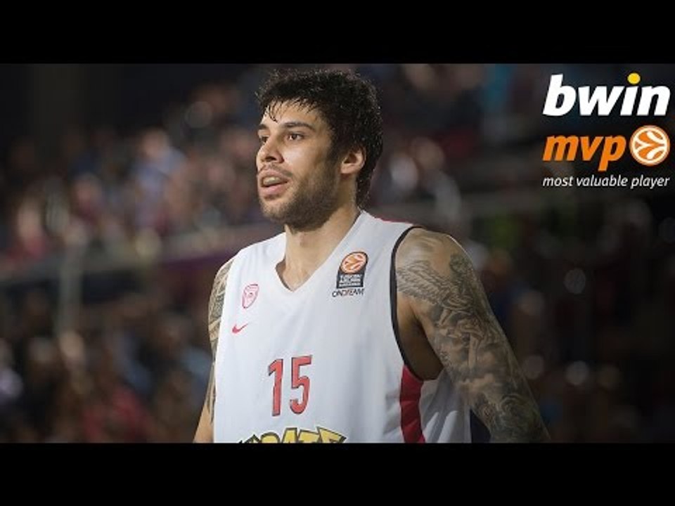 Playoffs Game 2 bwin MVP: Georgios Printezis, Olympiacos Piraeus