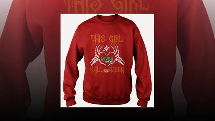 Cool This Girl Loves Halloween T-shirt, Hoodie, Tank top