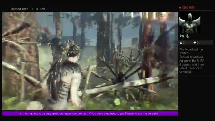 Hellblade: Senua's Sacrifice Part 3; hmmngbrdJINXd382's Live PS4