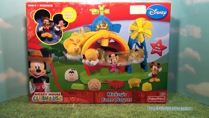 Mickey Mouse Clubhouse Farm Mickeys Farm Playset Minnie Mouse Disney Farm Animals Toy