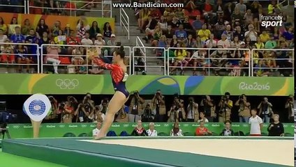 Alexandra Raisman USA Qual Fx Olympics Rio 2016