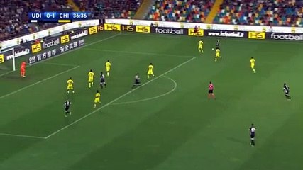 Cyril Thereau Goal - Udinese 1-1 Chievo 20.08.2017