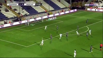 Trezeguet Goal HD - Kasimpasa 2 - 2 Besiktas - 18.08.2017 (Full Replay)
