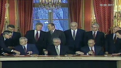 Ne zna se gdje je original Dejtonskog mirovnog sporazuma