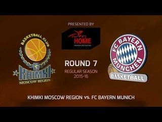 Highlights: BC Khmiki Moscow region-FC Bayern Munich