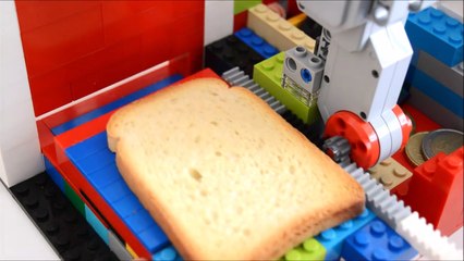 Lego Orange Juice and Nutella Breakfast Machine