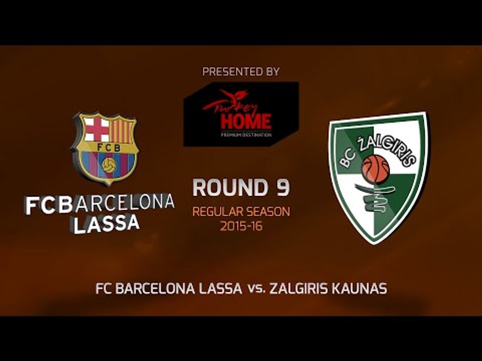 Highlights: FC Barcelona Lassa-Zalgiris Kaunas
