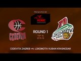 Highlights: Cedevita Zagreb-Lokomotiv Kuban Krasnodar