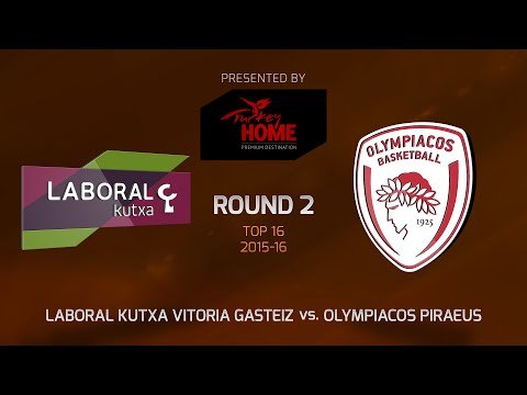 Highlights: Laboral Kutxa Vitoria-Olympiacos Piraeus
