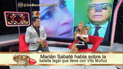 Video herunterladen: Part 3 - En vivo Marián Sabaté habla sobre batalla legal que tiene con Vito Muñoz