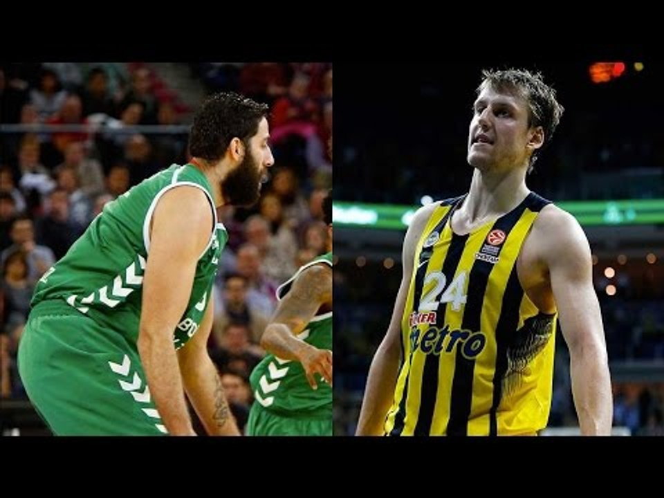 Top 16 Round 4 Co-MVPs: Ioannis Bourousis and Jan Vesely
