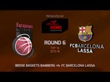 Highlights: Brose Baskets Bamberg-FC  Barcelona Lassa